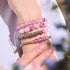 Lilas | Argent | Bracelet Cascade de Verre Luciole